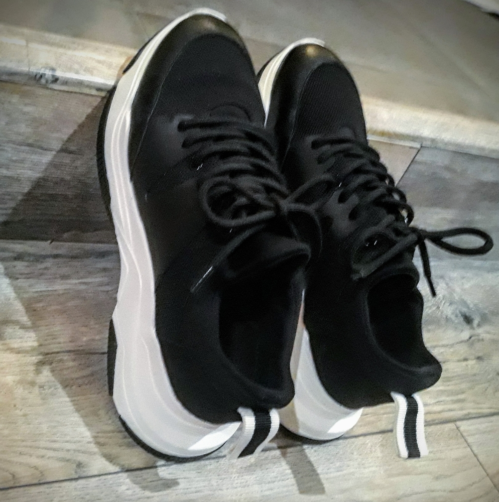 Charles & Keith mesh chunky sneaker